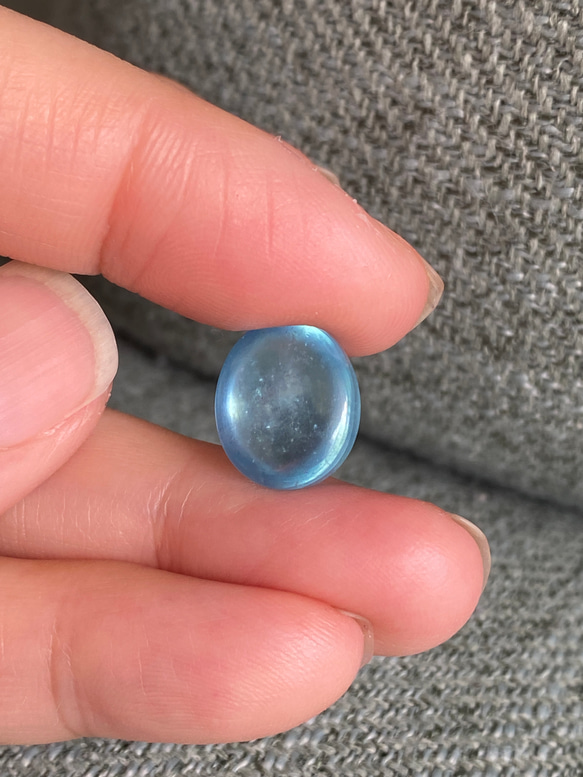 High-Grade♢ディープブルー♢アクアマリン ルース09  天然石 11枚目の画像