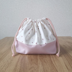 新作] 入園入学レッスンバック ゆめかわピンク♪ レッスンバッグ B