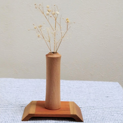 骨董品　天然木台付きくりぬき花瓶　木製抽象花器 高さ約30cm 骨董品天然木台付きくりぬき花瓶木製抽象花器 高さ約30cm