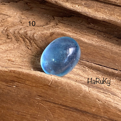 High-Grade♢ディープブルー♢アクアマリン ルース10  天然石 1枚目の画像