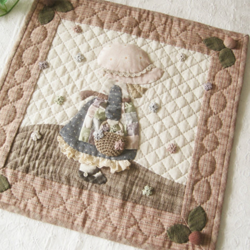 スーちゃんのミニタペストリー 完成品 タペストリー・壁掛け Mother's