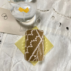 ミナペルホネン ＆ リバティ くるみボタンヘアゴム ☆ ヘアゴム