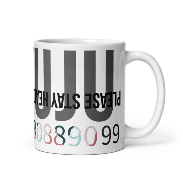 ＜白寿祝い＞ HAKUJU Mug おしゃれ ギフト 記念日 99歳  マグカップ 4枚目の画像