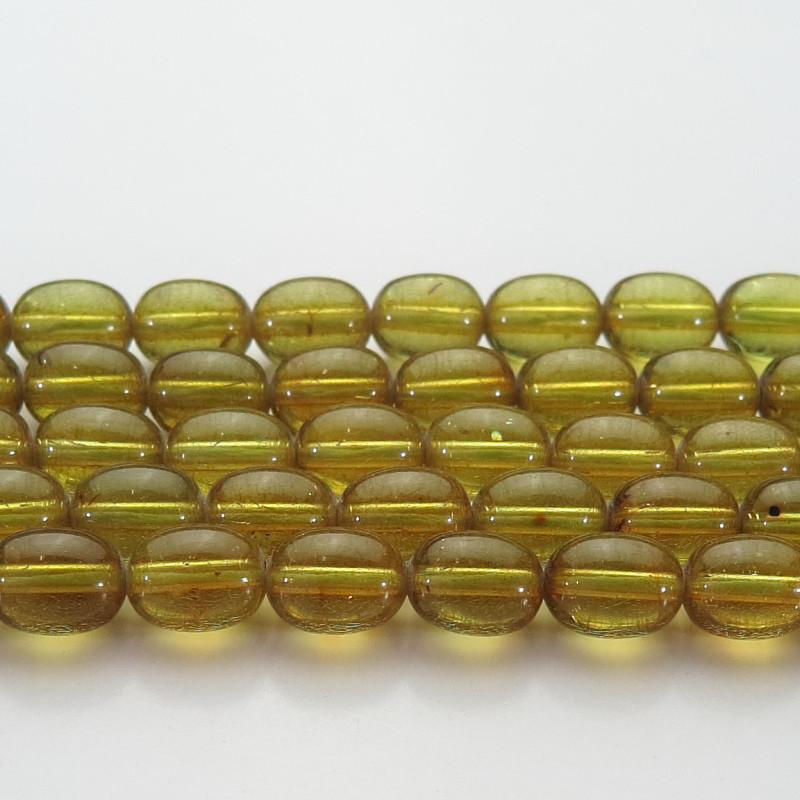 グリーンアンバーライス　7×9mm　1連　AMBGE-RIC0007-021