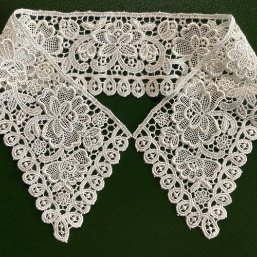 アンティーク襟レース・襟モチーフ・付け襟 #9127 その他ファッション