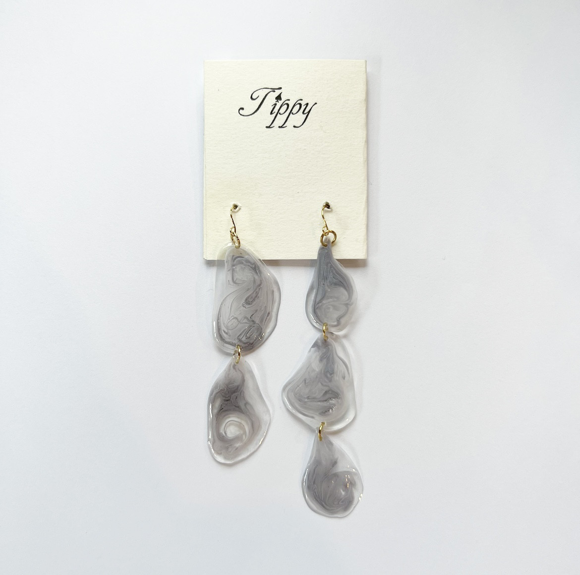 marble nuance pierce / earring