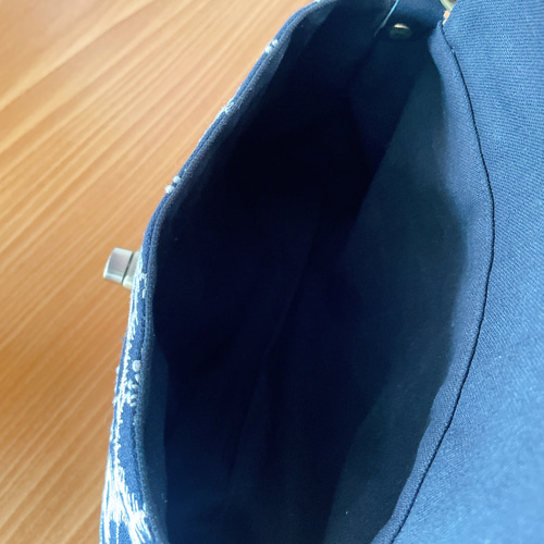 ミナペルホネン チェーン付き ハンドバッグ ハンドメイド バッグ