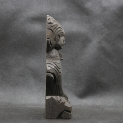 蔵王権現（16cm zg4110）仏像 円空仏 摸刻 木彫 5枚目の画像