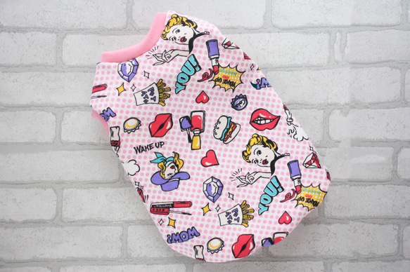 犬服 アメコミ柄 タンクトップ ペット服・アクセサリー Diamond Lily