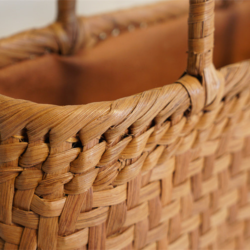 山葡萄 籠 かごバッグ 網代編・未使用品・やまぶどう籠・美品 趣のある  