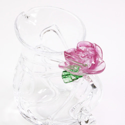 新款玫瑰水罐：單口手柄，上面有玫瑰花。 第7張的照片