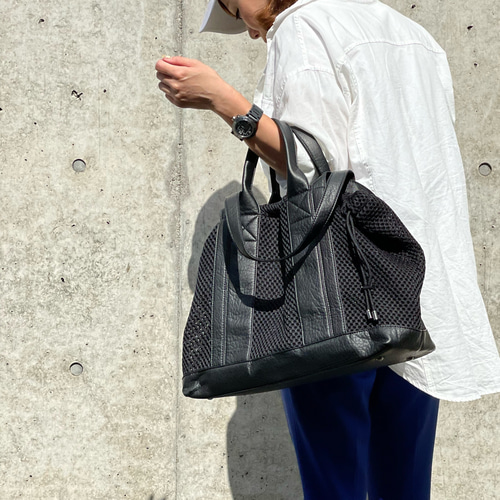 SALE・スポーティー メッシュ 2way Lサイズ トートバッグ