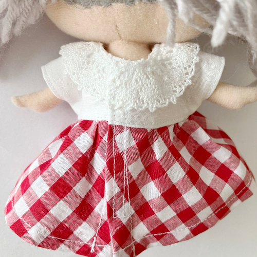 チェックとレースのワンピースセット♡イルメール イーマリー チェックとレースのワンピースセット♡イルメール イーマリー