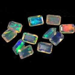 k18 Ethiopian Opal petite リング/ 受注制作 6枚目の画像