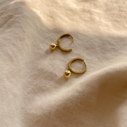 曾經 - 鋯石 黃銅耳環-可改夾 第8張的照片