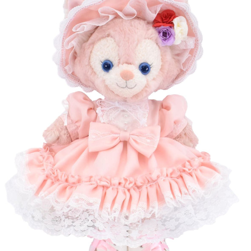 抜群に可愛く愛らしい♡リーナベルピンクいちご柄ドレスのぬいぐるみ
