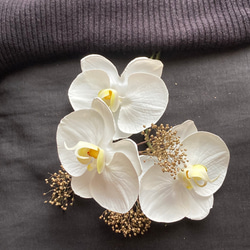 ホワイトアネモネウェディングブーケ&ブートニア ブーケ