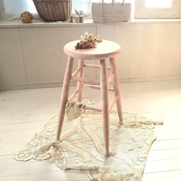 スツール☆ピンク