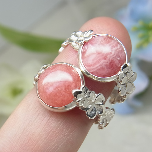 ◇インカローズ・フリーサイズSILVER RING◇ 【公式通販】