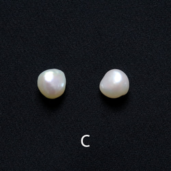 バロックパール1粒ピアス ~plus baroque pearl pierce~ 8枚目の画像