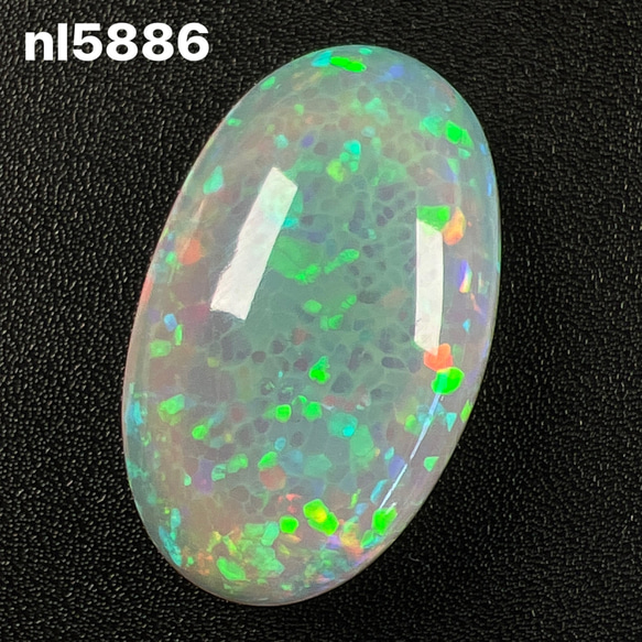 最高級 エチオピア産 オパール 超大ぶり 35ミリ ルース nl5886 天然石
