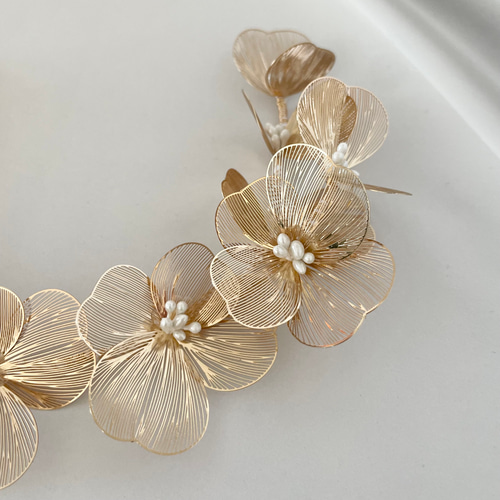 ウェディング ヘッドドレス ♡ ブライダル 結婚式 前撮り 髪飾り ウェディング ヘッドドレス ♡ ブライダル 結婚式 前撮り 髪飾り