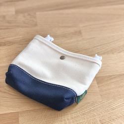 "removable pocket for kids" シンプルな移動ポケット　2way ポシェットにも《受注製作》 5枚目の画像