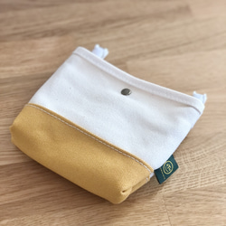 "removable pocket for kids" シンプルな移動ポケット　2way ポシェットにも《受注製作》 4枚目の画像
