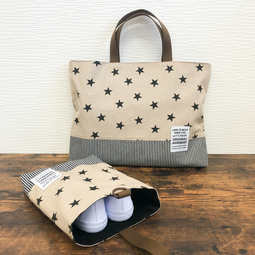 【あす楽対応】 入園入学2点セット レッスンバッグ&シューズバッグ 手提げ袋 手提げ・レッスンバッグ・入園グッズ