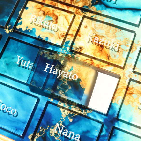 【席札にもなる 参加型結婚証明書】アルコールインクデザイン お好きな写真でも作成できます 