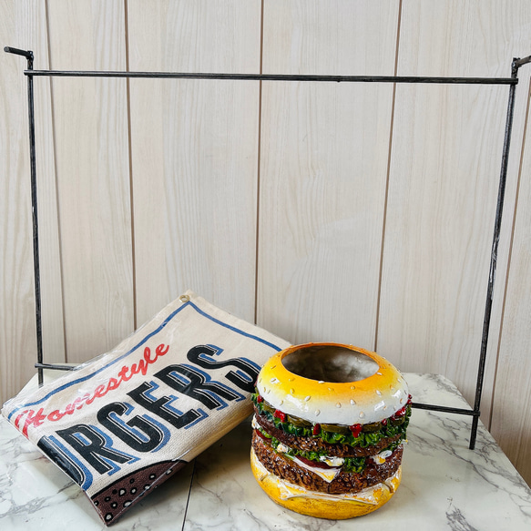 アメリカンダイナー  ハンバーガー ディスプレイ サインボード&マルチホルダー メニュー立て 15枚目の画像