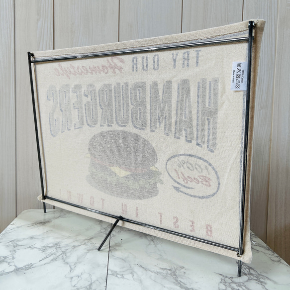 アメリカンダイナー  ハンバーガー ディスプレイ サインボード&マルチホルダー メニュー立て 4枚目の画像
