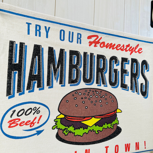 アメリカンダイナー  ハンバーガー ディスプレイ サインボード&マルチホルダー メニュー立て 8枚目の画像