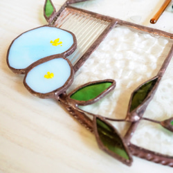 端午の節句に。ステンドグラスの丸い鯉のぼりプレート 5枚目の画像