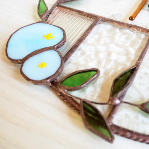 端午の節句に。ステンドグラスの丸い鯉のぼりプレート その他