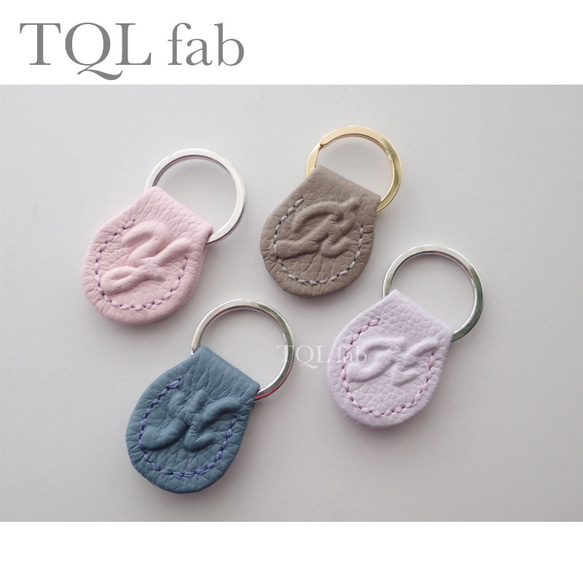 イニシャルキーホルダーミニ　【TQL fab】 7枚目の画像