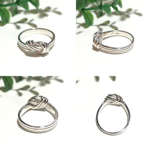 日本未入荷【CaitlynMinimalist】ミックスメタルノットリング 日本未入荷【CaitlynMinimalist】ミックスメタルノットリング