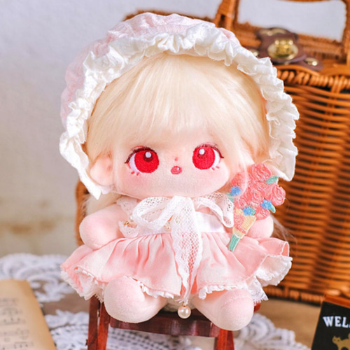 20cmぬいぐるみ 着せ替えぬいぐるみ かわいい 金髪赤目の吸血鬼