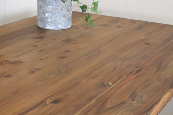 アンティーク風　ダイニングテーブル　カフェテーブル　140 