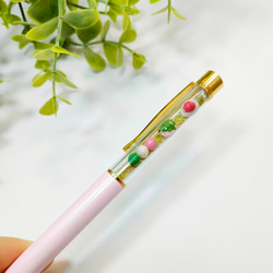 再販「さくらと和菓子 」 ミニチュア 和菓子 春 ボールペン 桜 ギフト プレゼント　さくら 1枚目の画像
