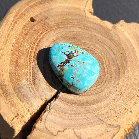 12,1ct Candelaria Turquoise キャンデラリアターコイズ CA-05 ルース 天然石 ナチュラル 8枚目の画像