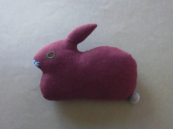 再次上架&gt;&gt;「Stickitten」兔子麵包棉維埃拉/波爾多 第1張的照片