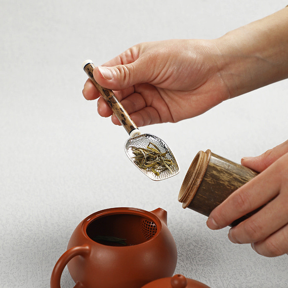 竹製の茶器】梅鹿竹茶匙 玉竹茶杓 その他キッチン小物 BamBoo 通販