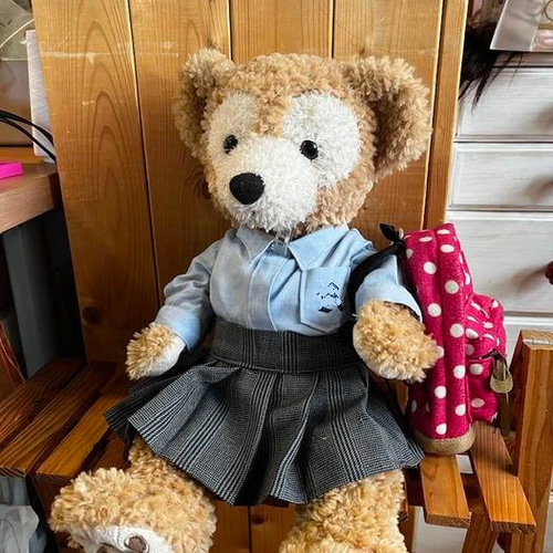 制服リメイク 思い出の制服を作り替え（オーダー） ぬいぐるみ coton