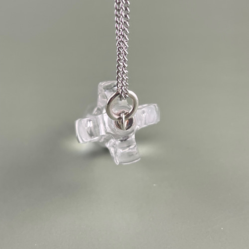 ガネーシュヒマール産水晶バジュラプルパ ペンダントトップ ネックレス  