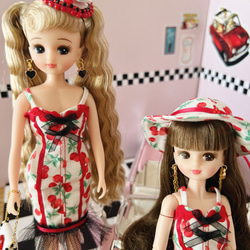 ピンナップガール　ドレス　Cherry 5枚目の画像