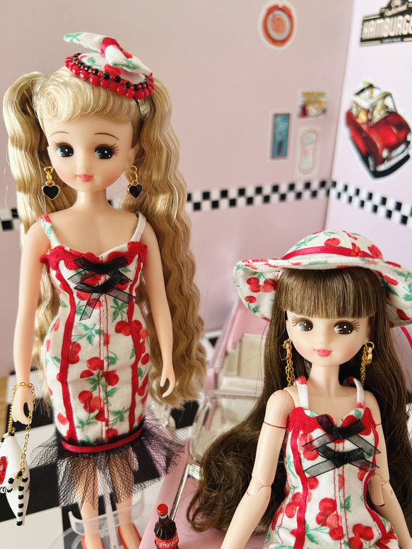ピンナップガール　ドレス　Cherry 5枚目の画像