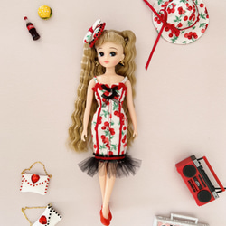 ピンナップガール　ドレス　Cherry 2枚目の画像