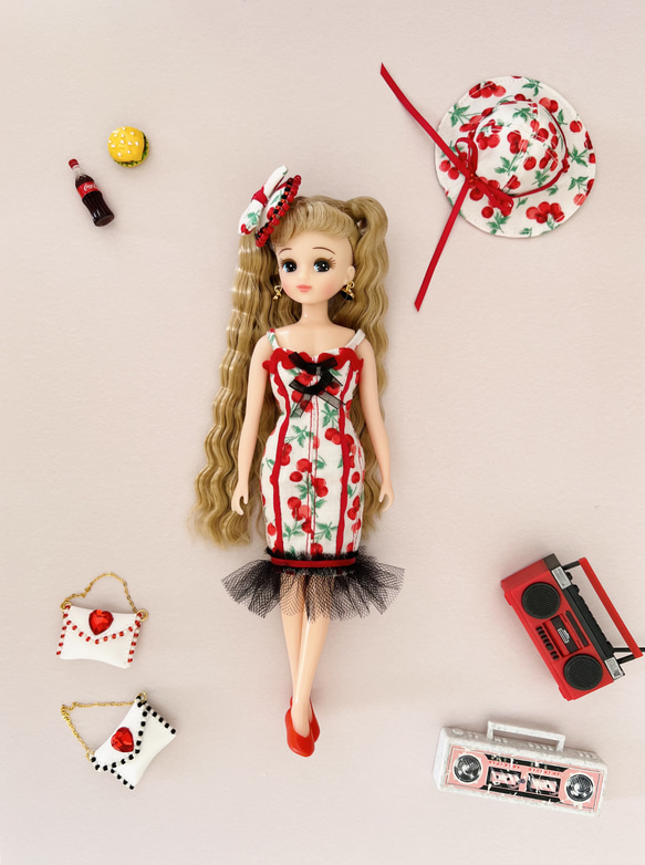ピンナップガール　ドレス　Cherry 2枚目の画像