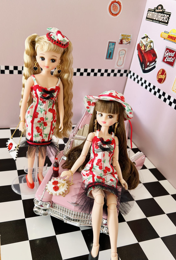 ピンナップガール　ドレス　Cherry 4枚目の画像